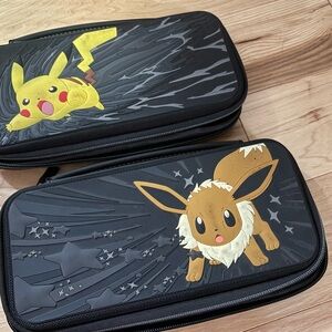 Pikachu and Eevee Nintendo Switch Case